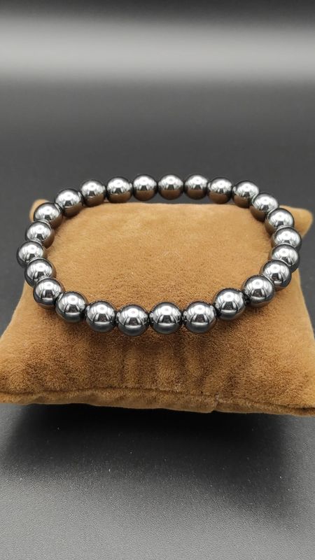 Pulsera de Hematite (8mm)