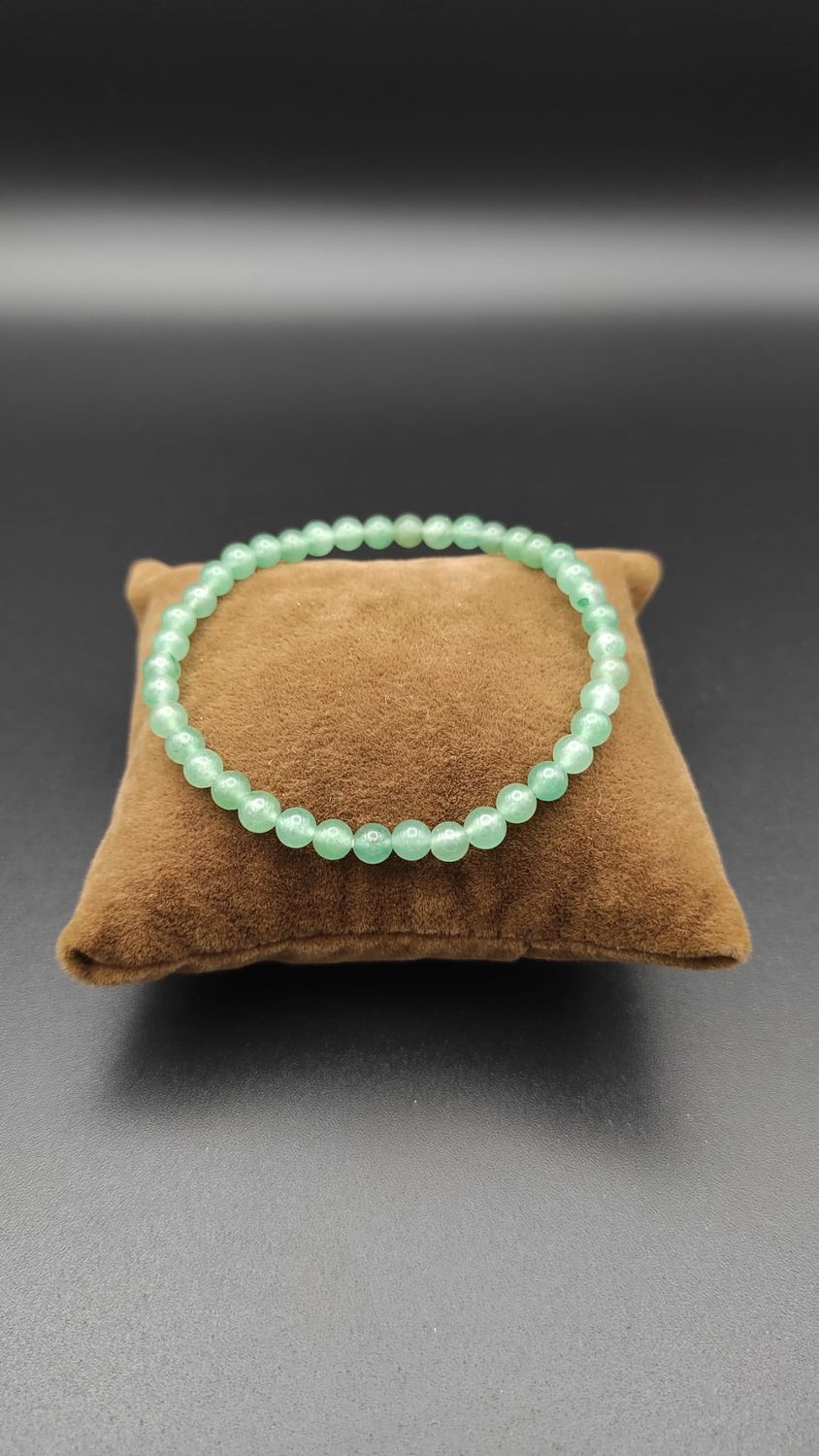 Pulsera de Aventurina Verde (4mm)