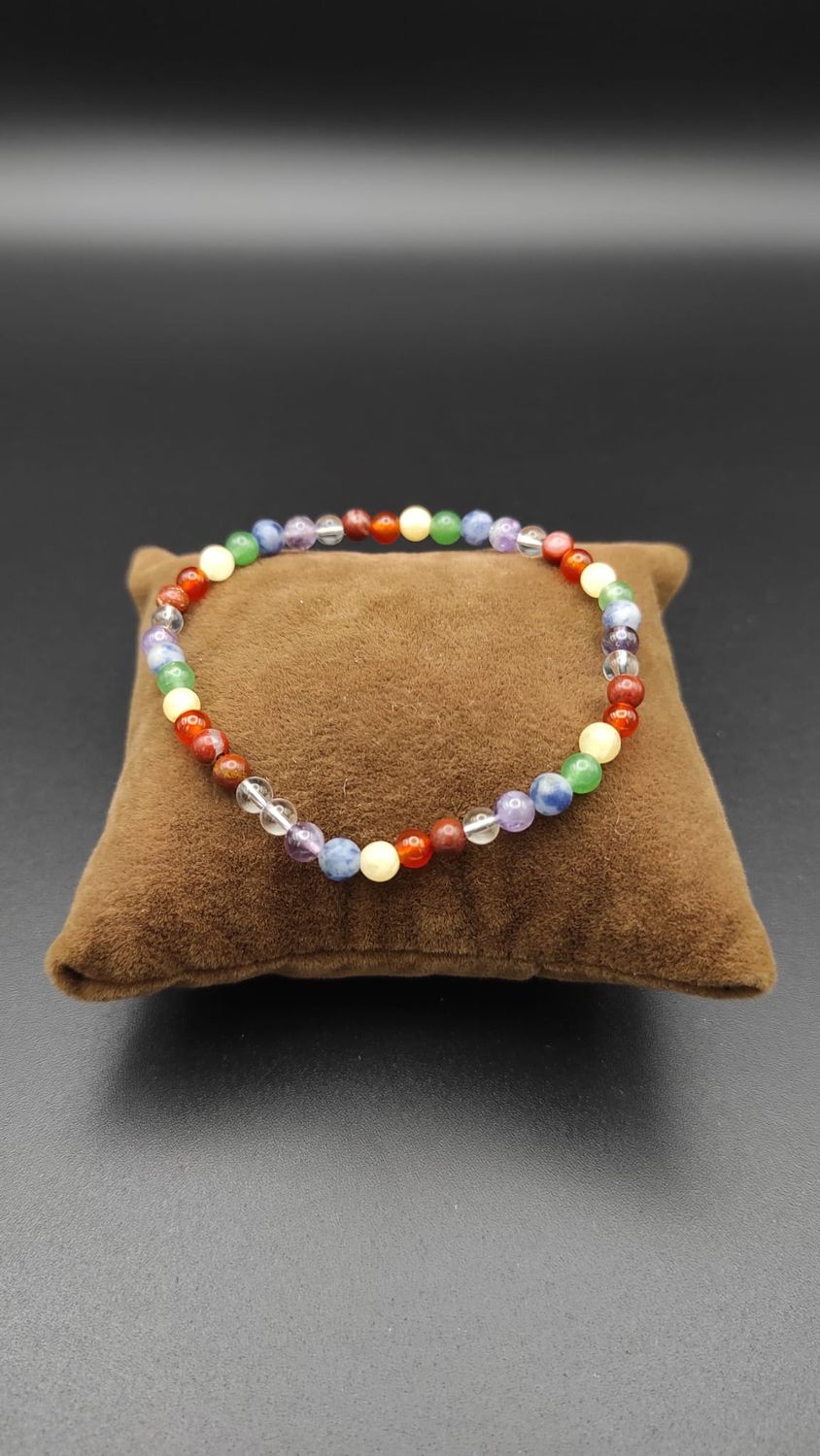 Pulsera de los 7 Chakras (4mm)