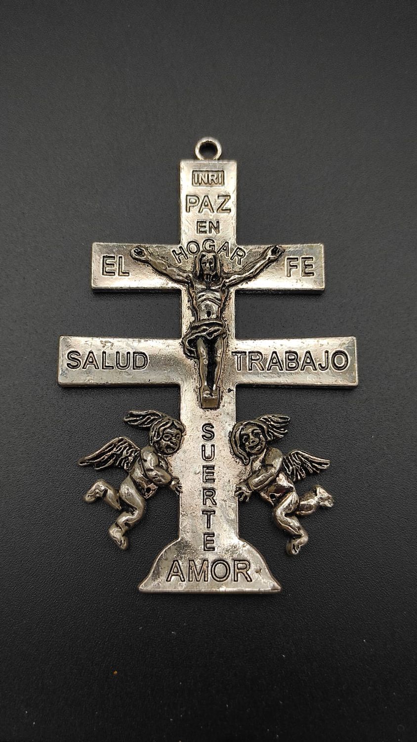 Protección para el Hogar de Cruz de Caravaca (metal)