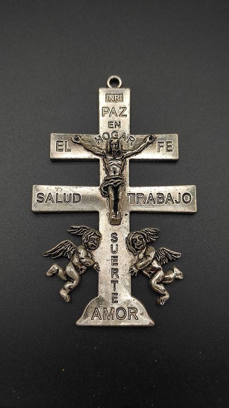 Protección para el Hogar de Cruz de Caravaca (metal)