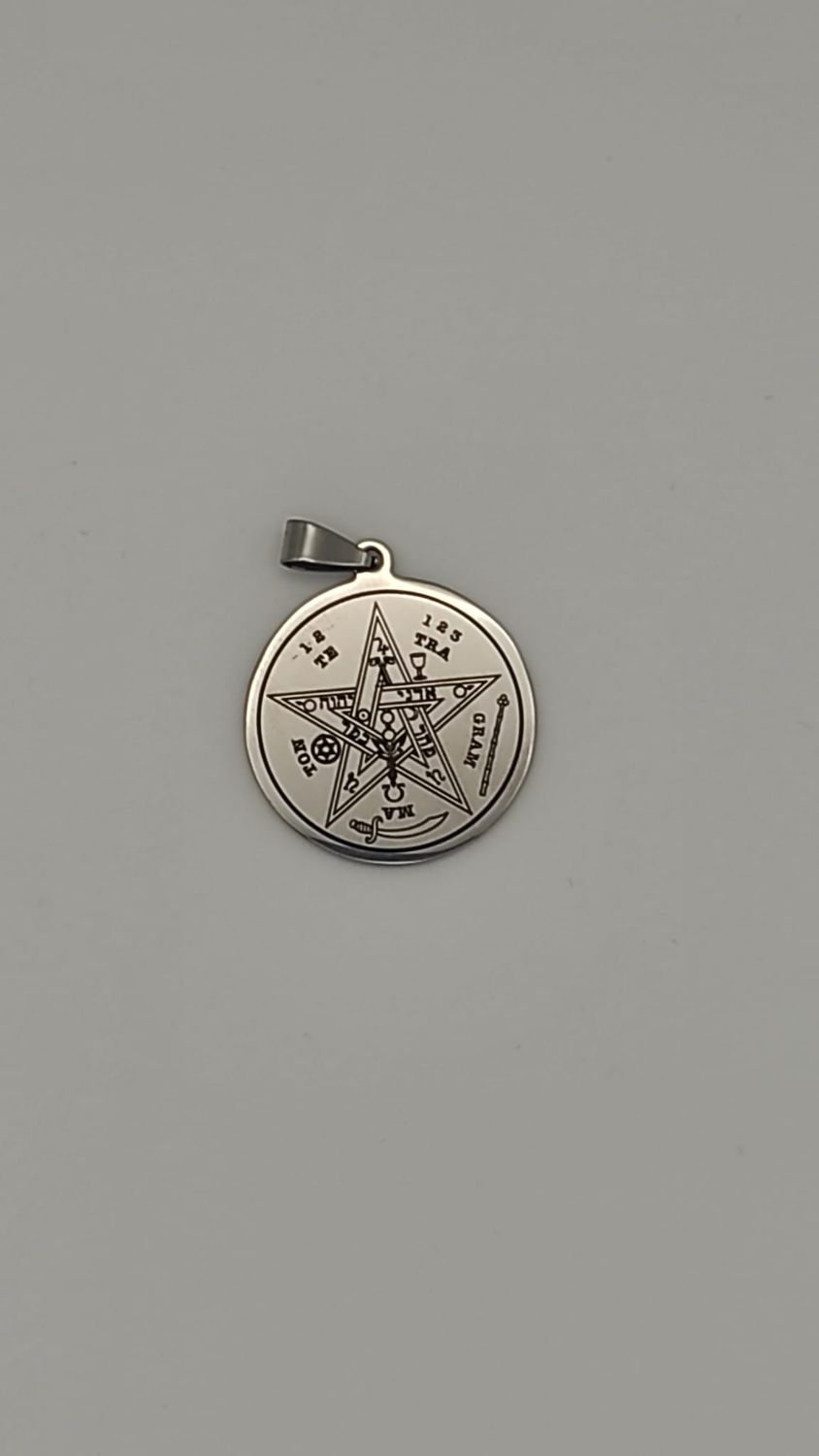 Medalla de Acero Tetragramaton pequeña