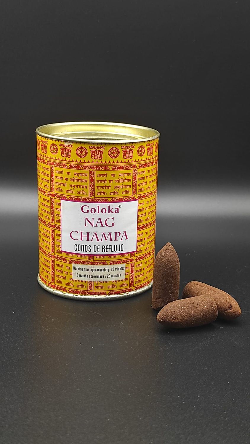 Conos de Reflujo de Nag Champa