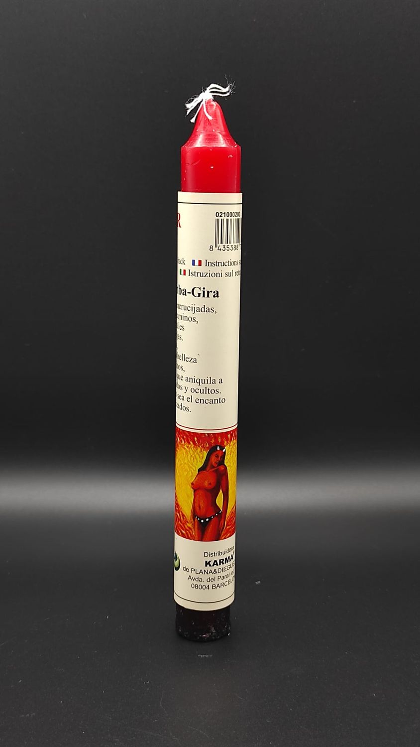 Vela Preparada: Pomba Gira