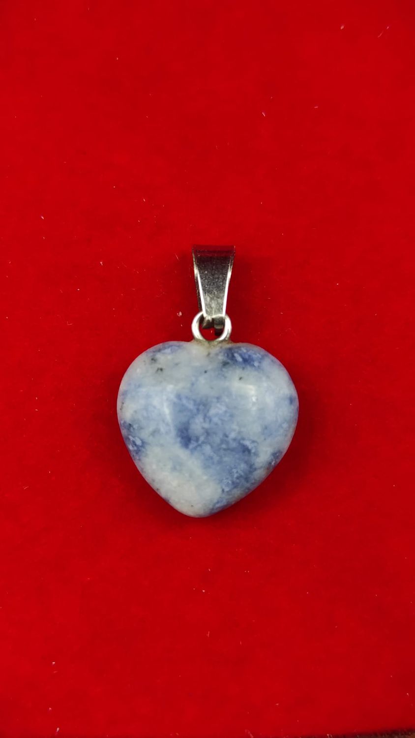 Colgante Corazón de Sodalita