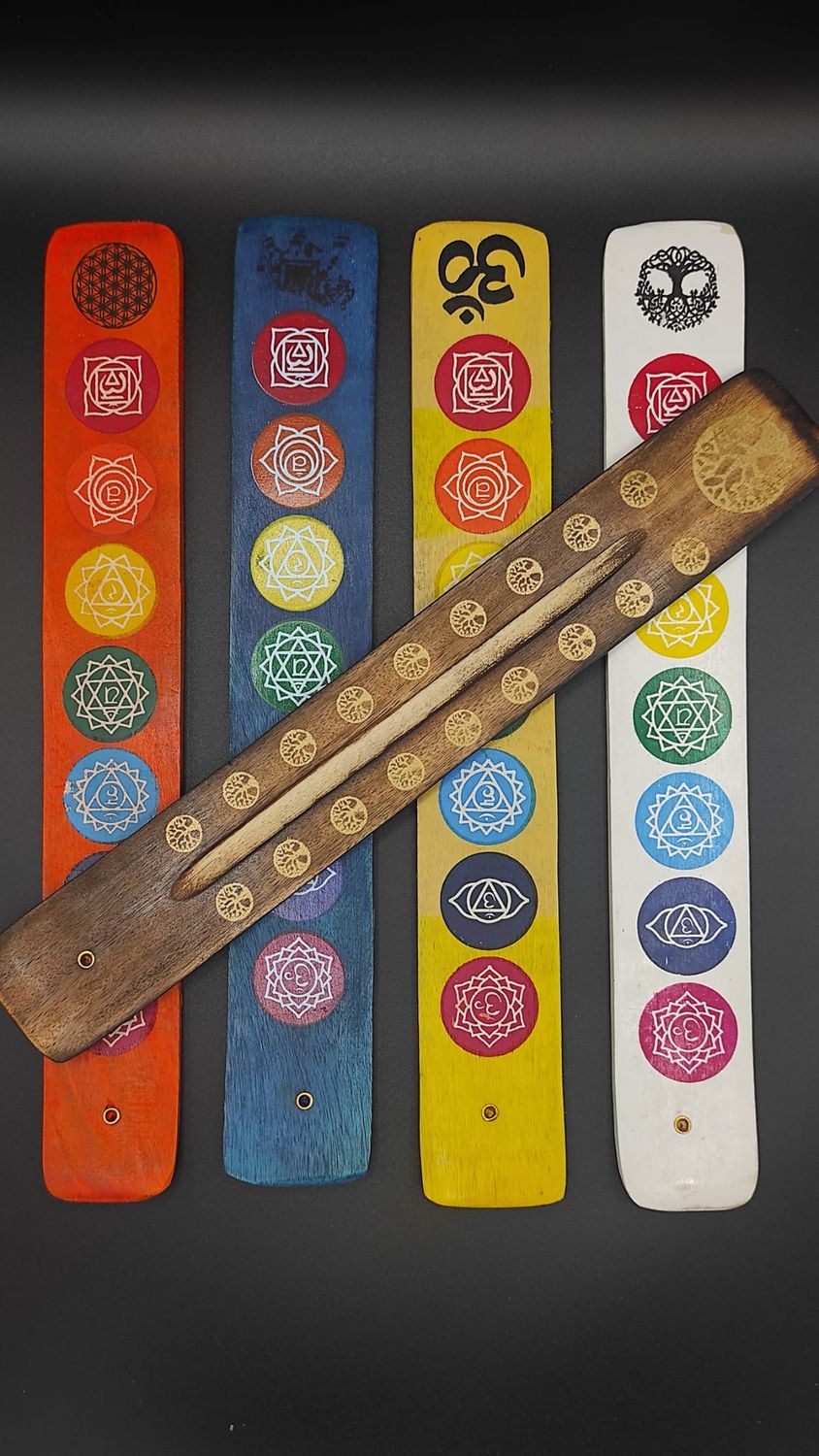 Tablita Chakras de Colores Varios, ( precio por unidad)