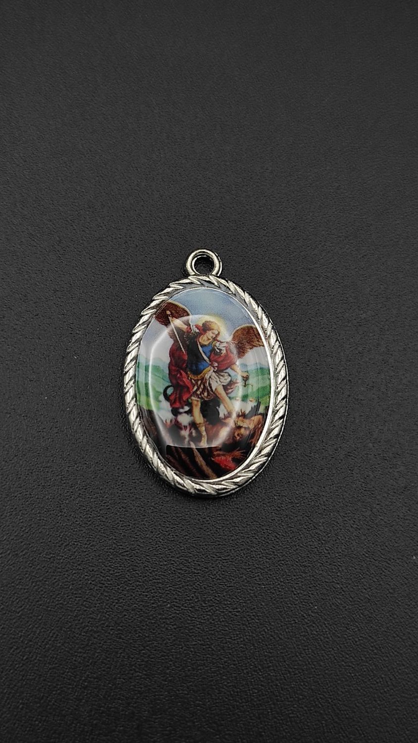 Medalla San Miguel Arcángel (metal)