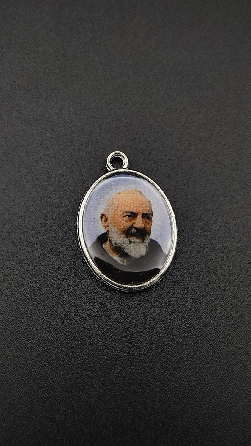 Medalla Padre Pío (metal)