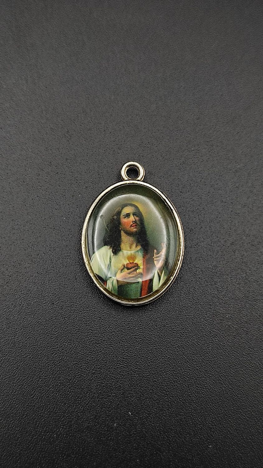 Medalla Sagrado Corazón (metal)