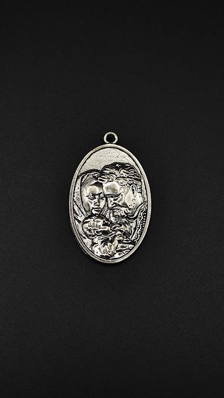 Medalla Sagrada Familia (metal)