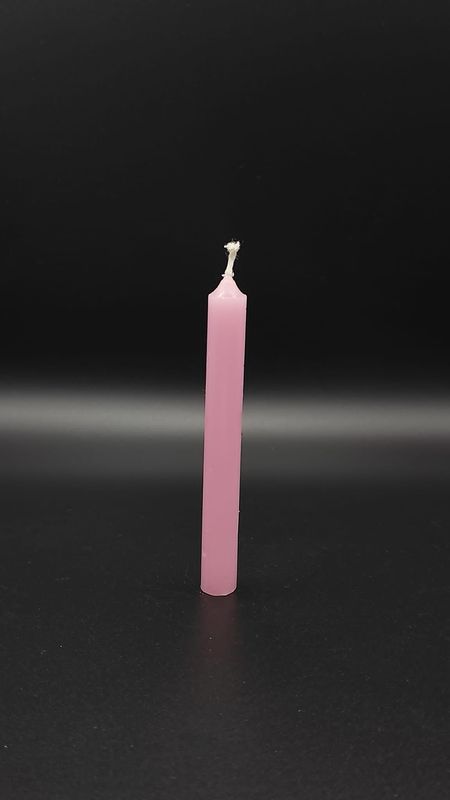 Vela Básica Rosa