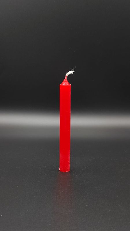 Vela Básica Roja