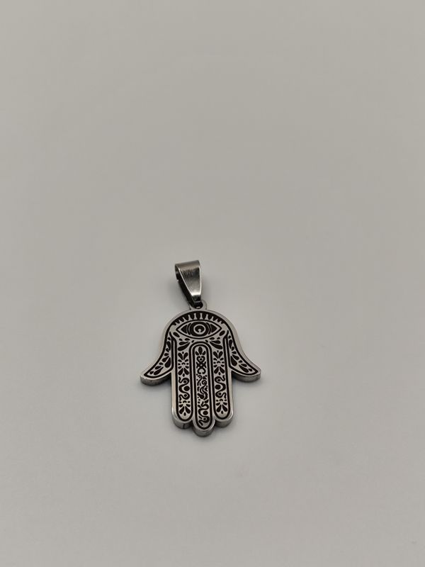 Colgante mano fatima (acero inoxidable)