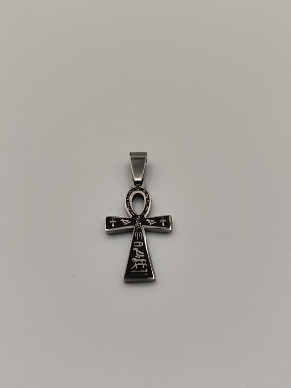 Cruz de la vida ( llave Ansada) acero inoxidable