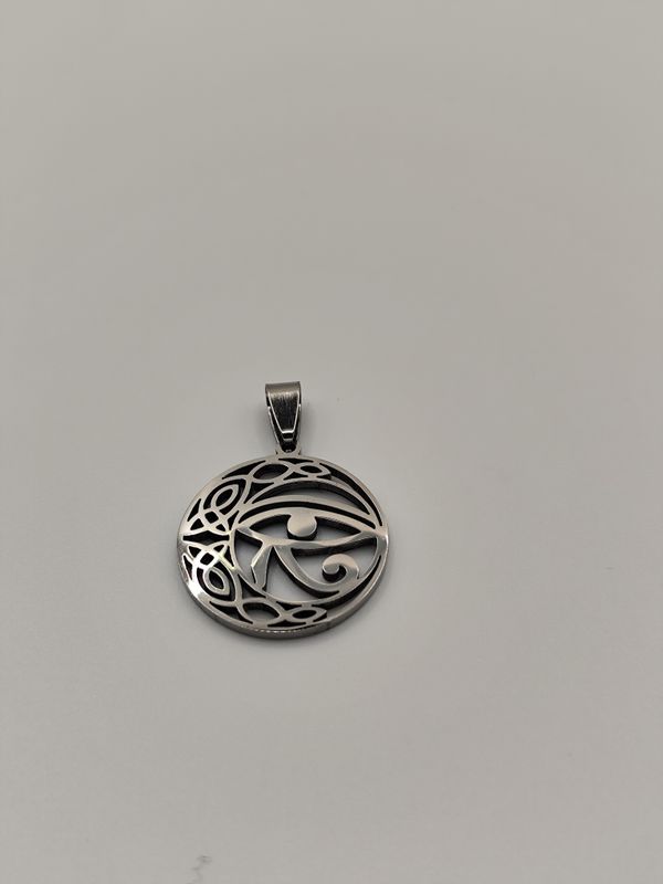 Colgante Ojo de Horus ( acero inoxidable)