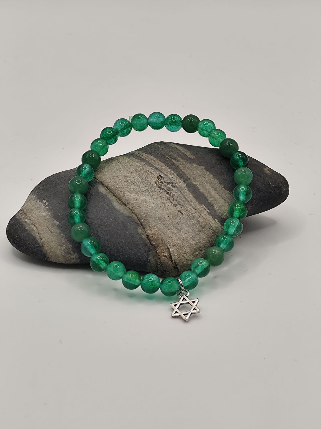 Pulsera aventurina verde (6 milímetros)