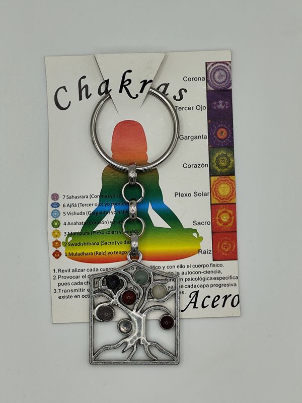 Llavero 7 chakras