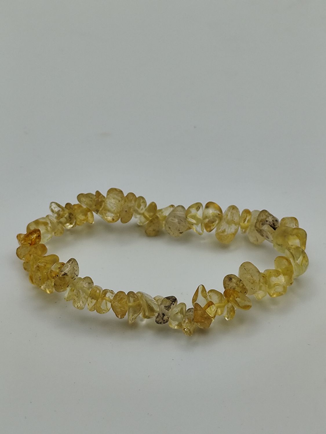 Pulsera Piedras irregulares Citrino