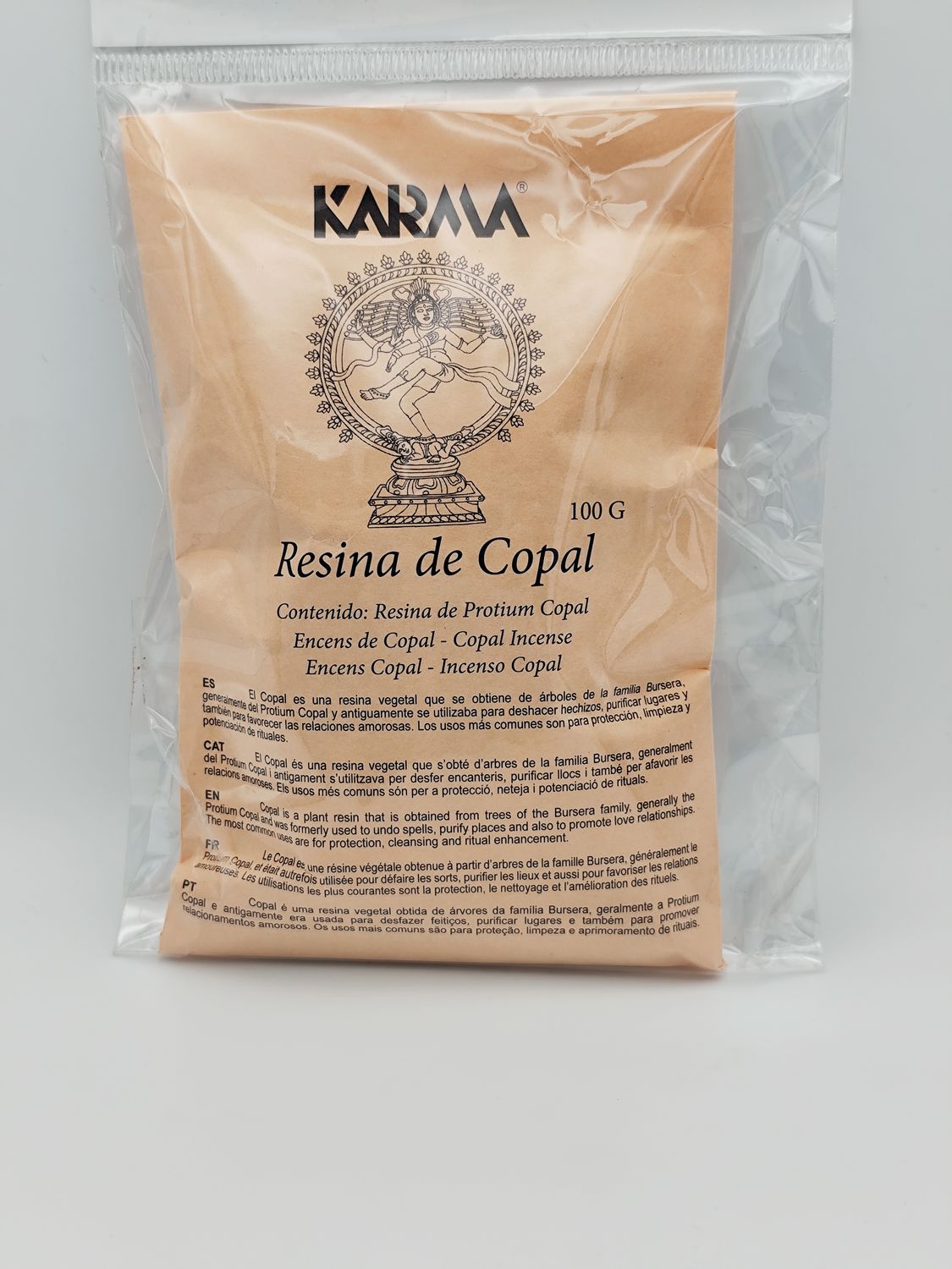 Incienso copal grano ( 100 gramos)