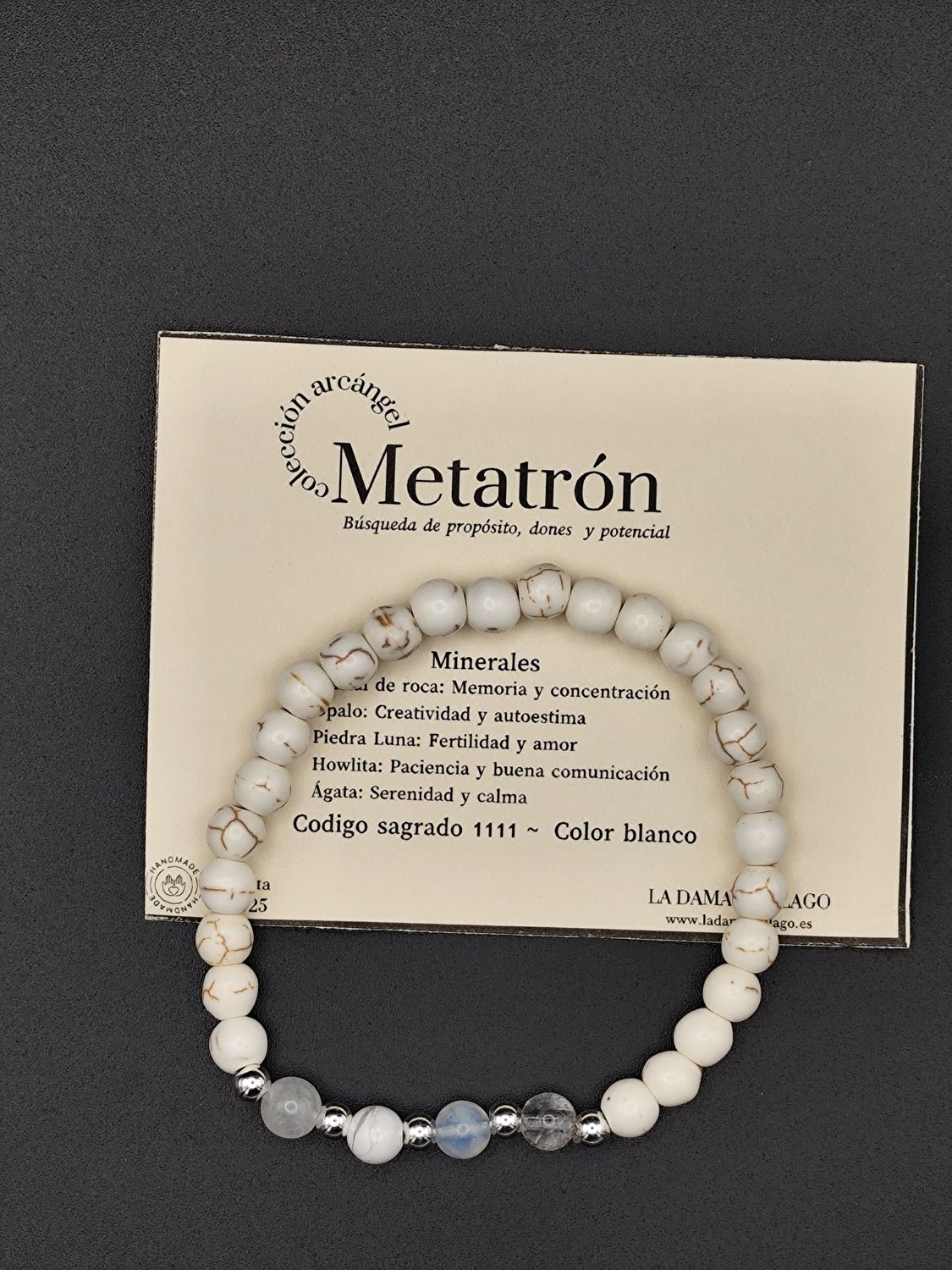 Pulsera de piedras Metatrón