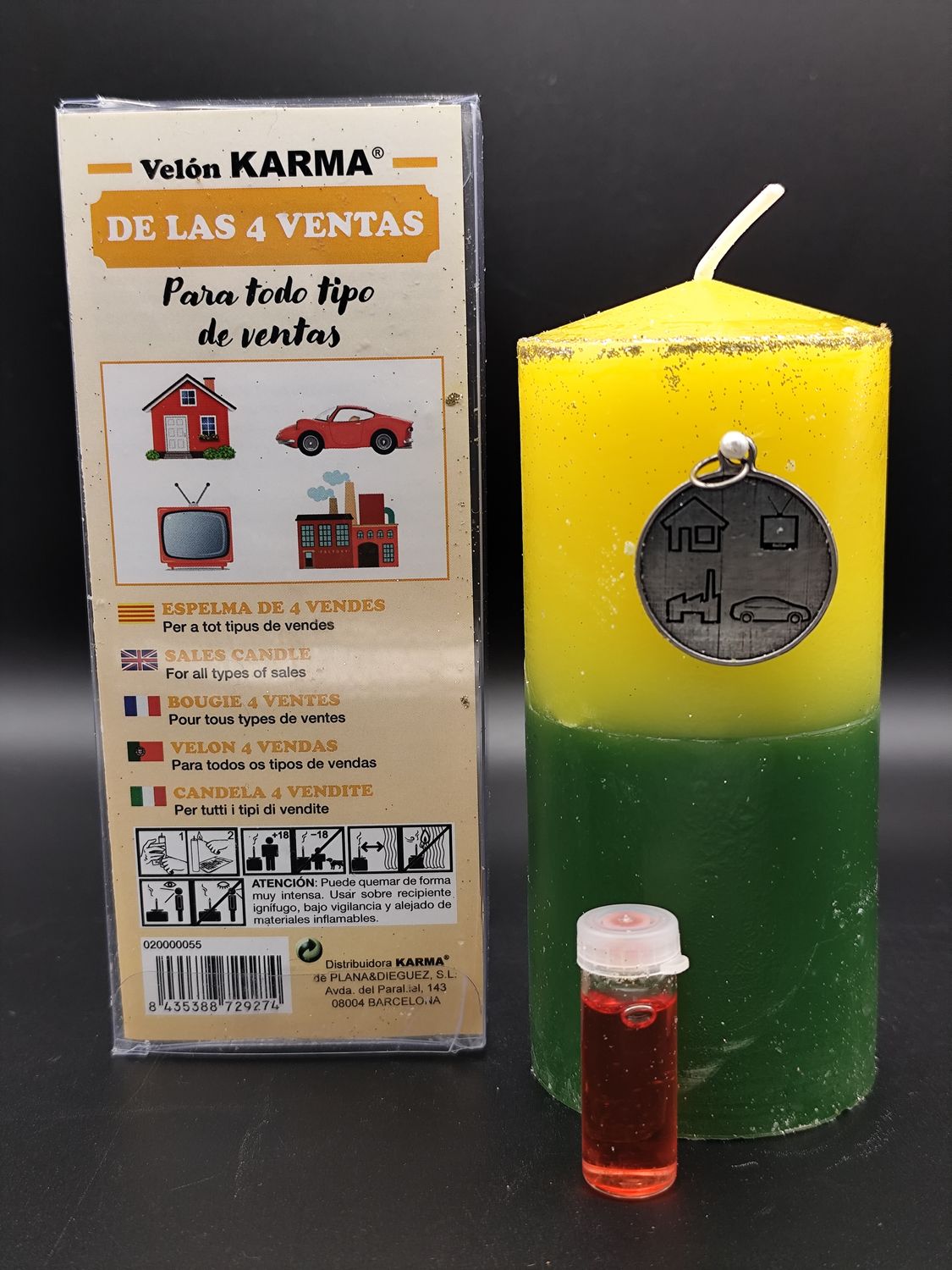 Velón 4 Ventas