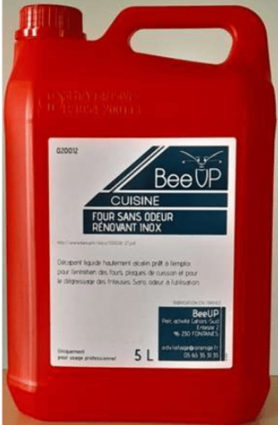 BEEUP FOUR SANS ODEUR RENOVANT INOX 5 L
