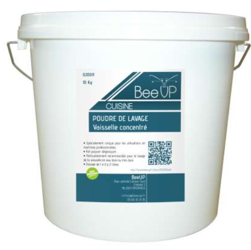 BEEUP POUDRE LAVAGE VAISSELLE 10 KG