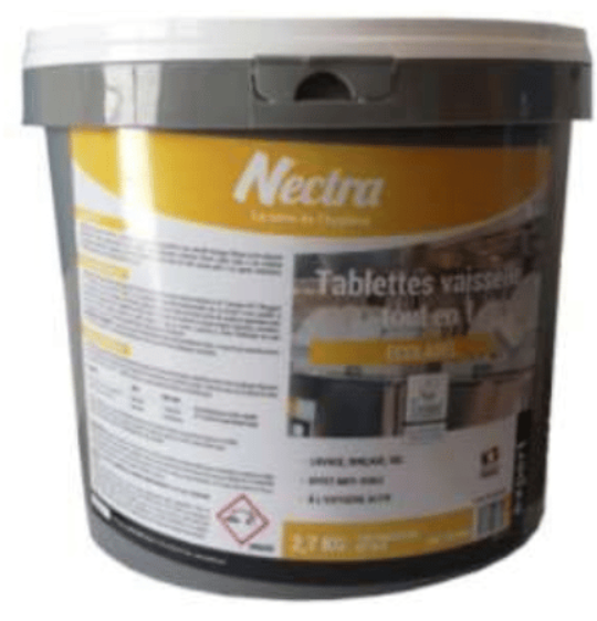 TABLETTE LAV VAISSEL HYDROSOLUBLE ECOLABEL SEAU X150