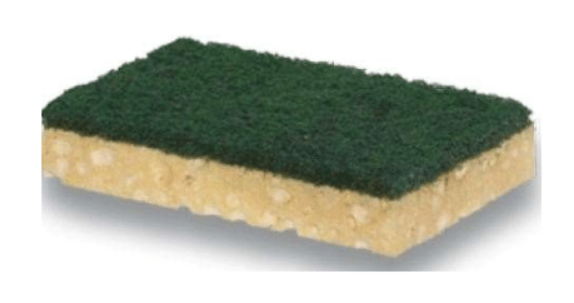 EPONGES VERTE SUPERIEURE X10