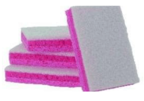 EPONGES DUO ROSE X10