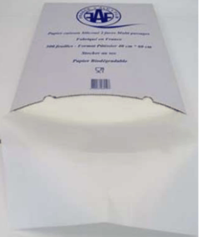 500 PAPIERS CUISSON 60X40 41 GRS