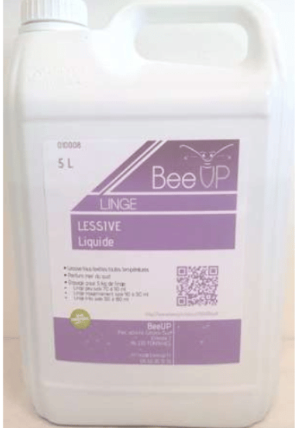 BEEUP LESSIVE LIQUIDE BLANC MER DU SUD 5L