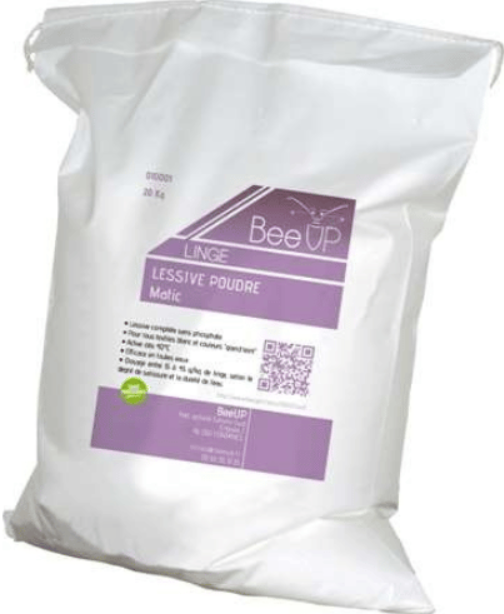 BEEUP LINGE LESSIVE LINGE POUDRE MATIC 20 KG