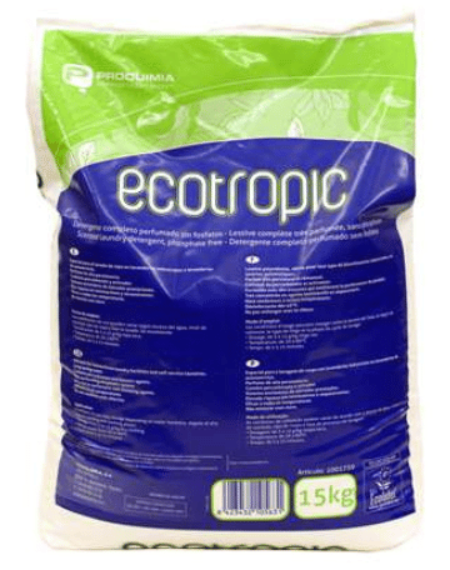 ECOTROPIC LESSIVE LINGE ECOLABEL PARFUMEE 15KG