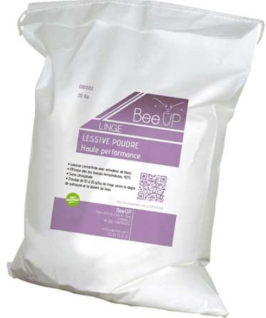 BEEUP LINGE LESSIVE POUDRE HTE PERFORMANCE 20 KG