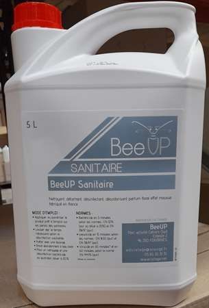 BEEUP NETTOYANT SANITAIRE DESINFECTANT 5 L