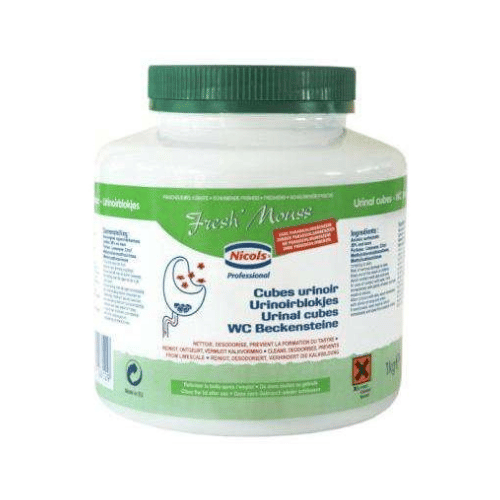 CUBES URINOIR FRESH MOUSS 1KG