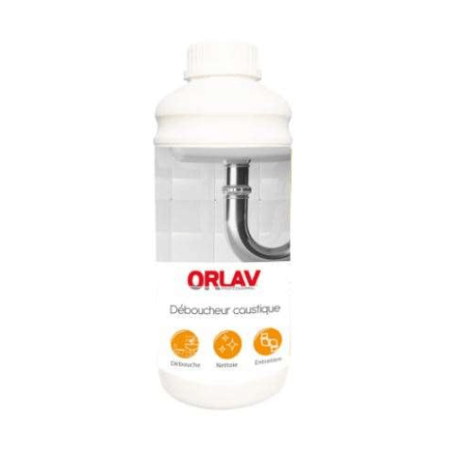 DEBOUCHEUR LIQUIDE CAUSTIQUE ORLAV 1L