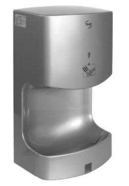 SECHE MAINS AIRWAVE GRIS METALISE AIR PULSE