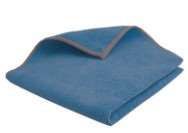 5 LAVETTES MICROFIBRE BLEU 38X38