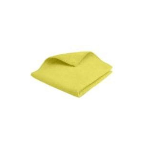 5 LAVETTES MICROFIBRE JAUNE 38X38