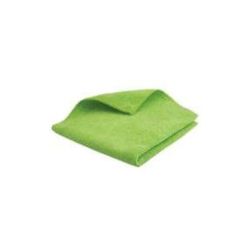 5 LAVETTES MICROFIBRE VERTE 38X38