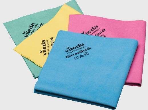 LAVETTES VERTE MICRON QUICK NON TISSEE 38X40 SACHET X5