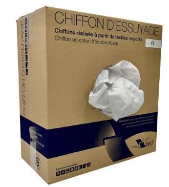 CHIFFON COTON BLANC DRAP OPTIQUE 10 KG