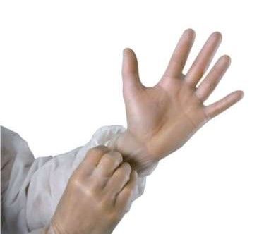 GANTS VINYLE N/POUDRE NATUREL T.S /M/ L/XLPREMIUM BTE 100