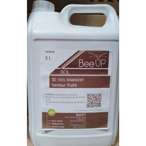 BEEUP DETERG SUROD F.REMANENCE 3D Fruité 5 L
