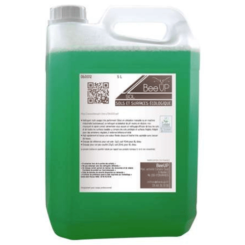 BEEUP SOLS ET SURFACES ECOLABEL 5 L