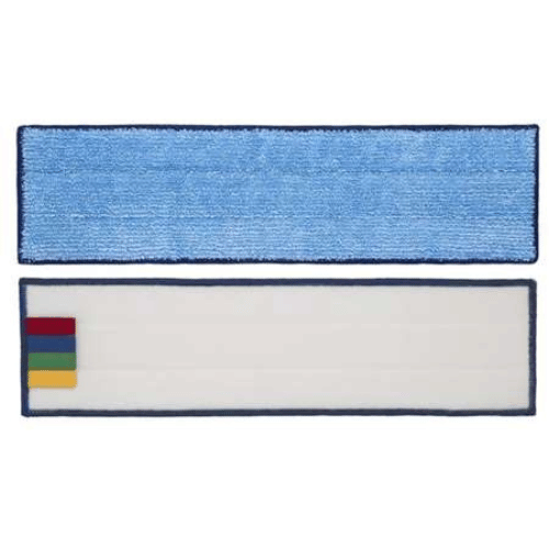 FRANGES MICROFIBRE VELCRO BLEU 40CM
