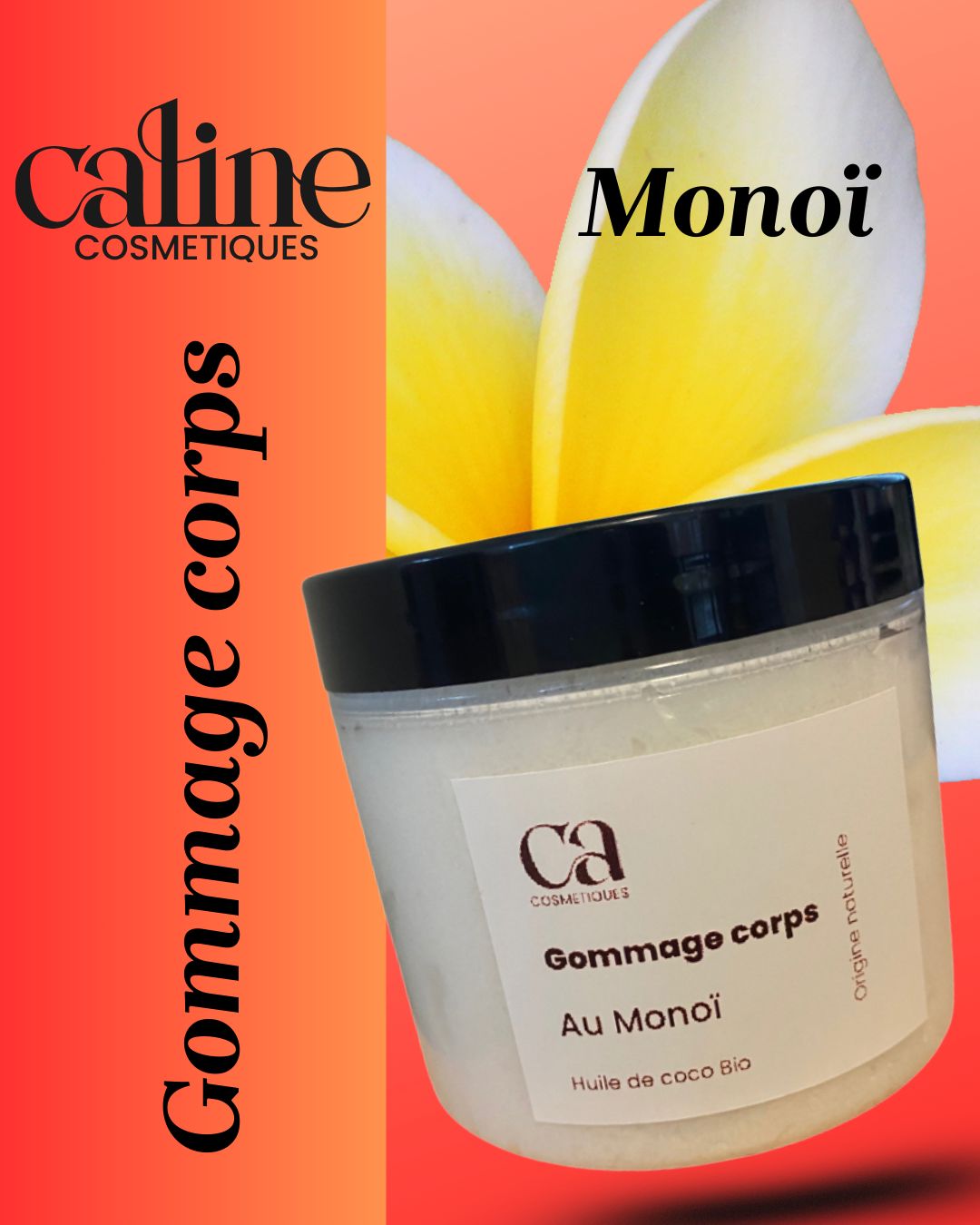 Gommage corps au Monoï