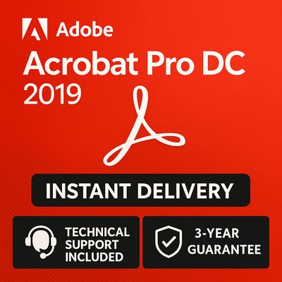 Licence Adobe Acrobat Pro DC 2019